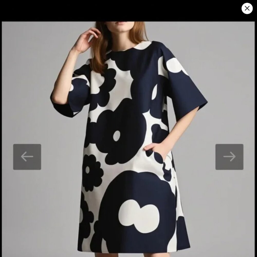 Geymy floral shift dress